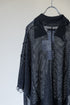 【Licht Bestreben】"クラッシュドメッシュニットポロショートスリーブ"